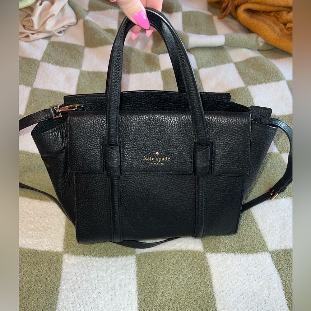 Black Kate spade satchel purse